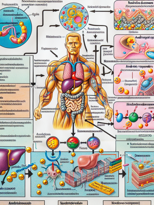 Mechanism of action of nandrolone decanoate in the body