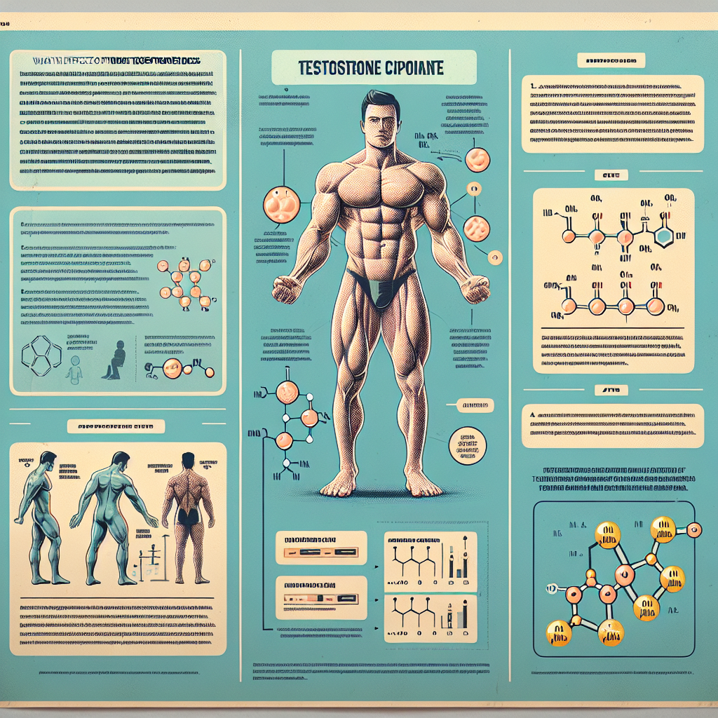 Muscle mass increase: effects of testosterone cipionate