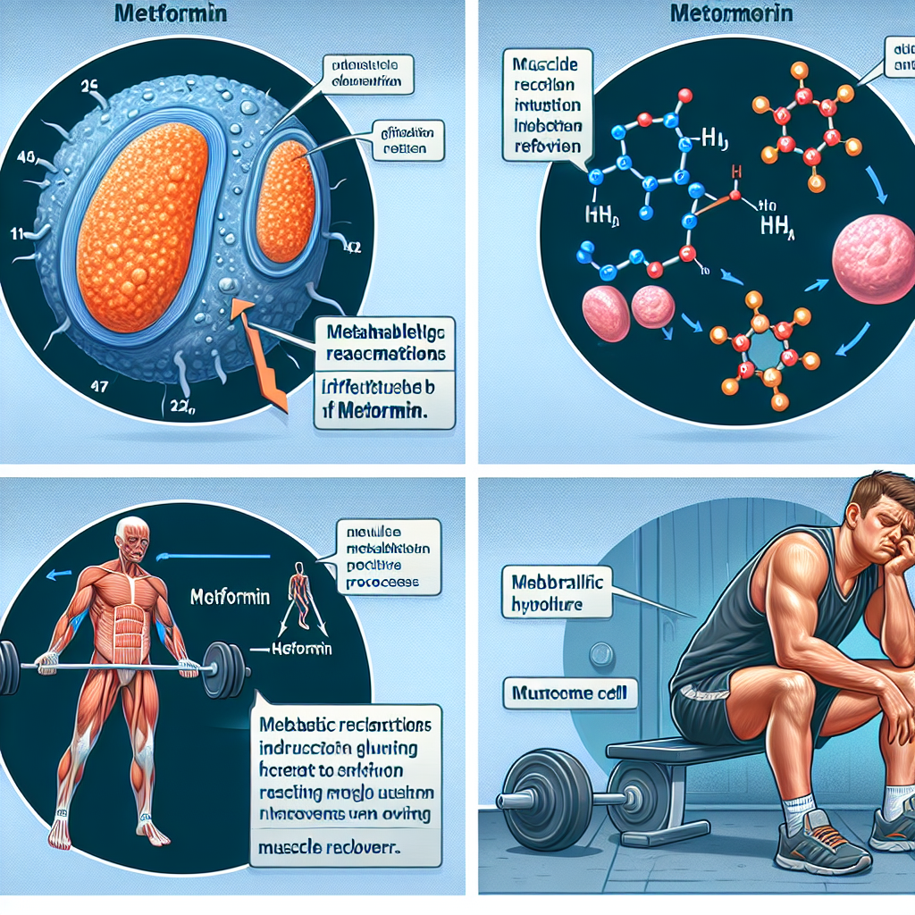 Metformin hydrochloride and its influence on muscle recovery post-physical exertion