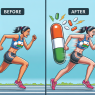 Positive effects of phentermine hydrochloride on sports endurance