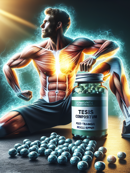 Testis compositum role in muscle repair post-training