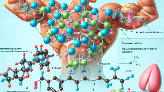 Using letrozole to prevent muscle hypertrophy