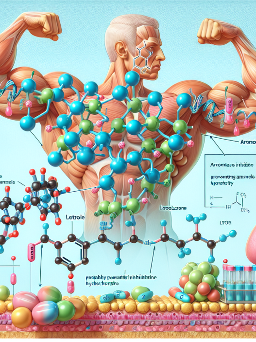Using letrozole to prevent muscle hypertrophy