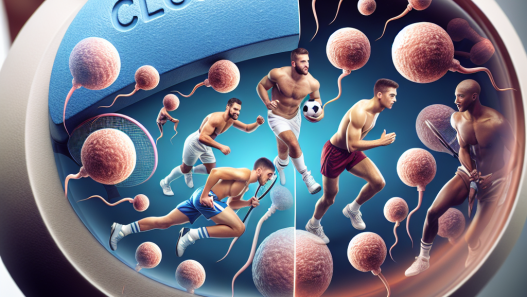 Enhancing male fertility in sports with clomid
