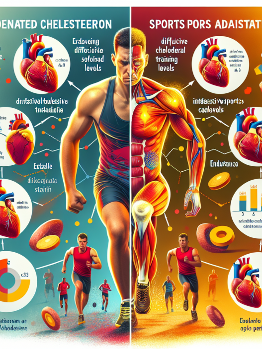 How cholesterol levels affect adaptation to sports training