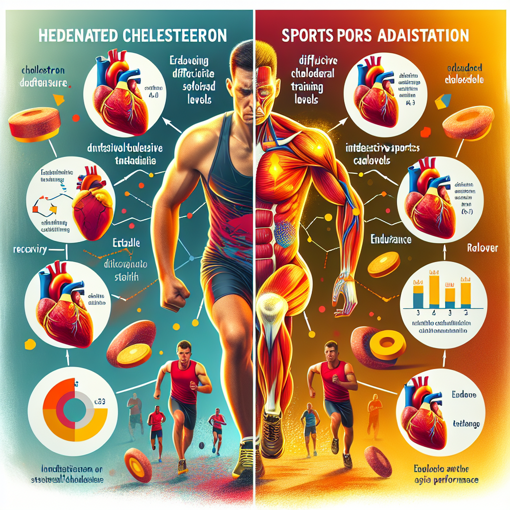 How cholesterol levels affect adaptation to sports training