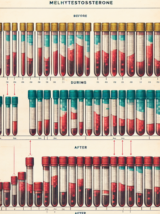 Bloodwork before, during, and after methyltestosterone