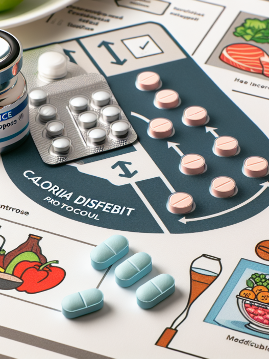 Caloric deficit protocol with methandienone compresse