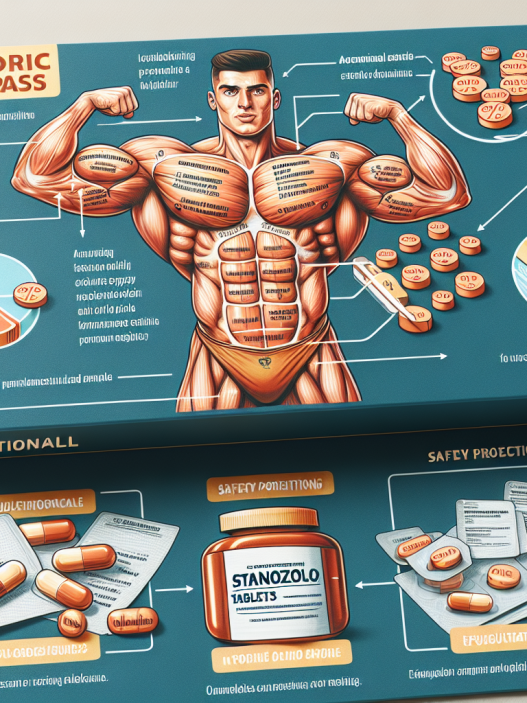 Caloric surplus strategy with stanozololo compresse