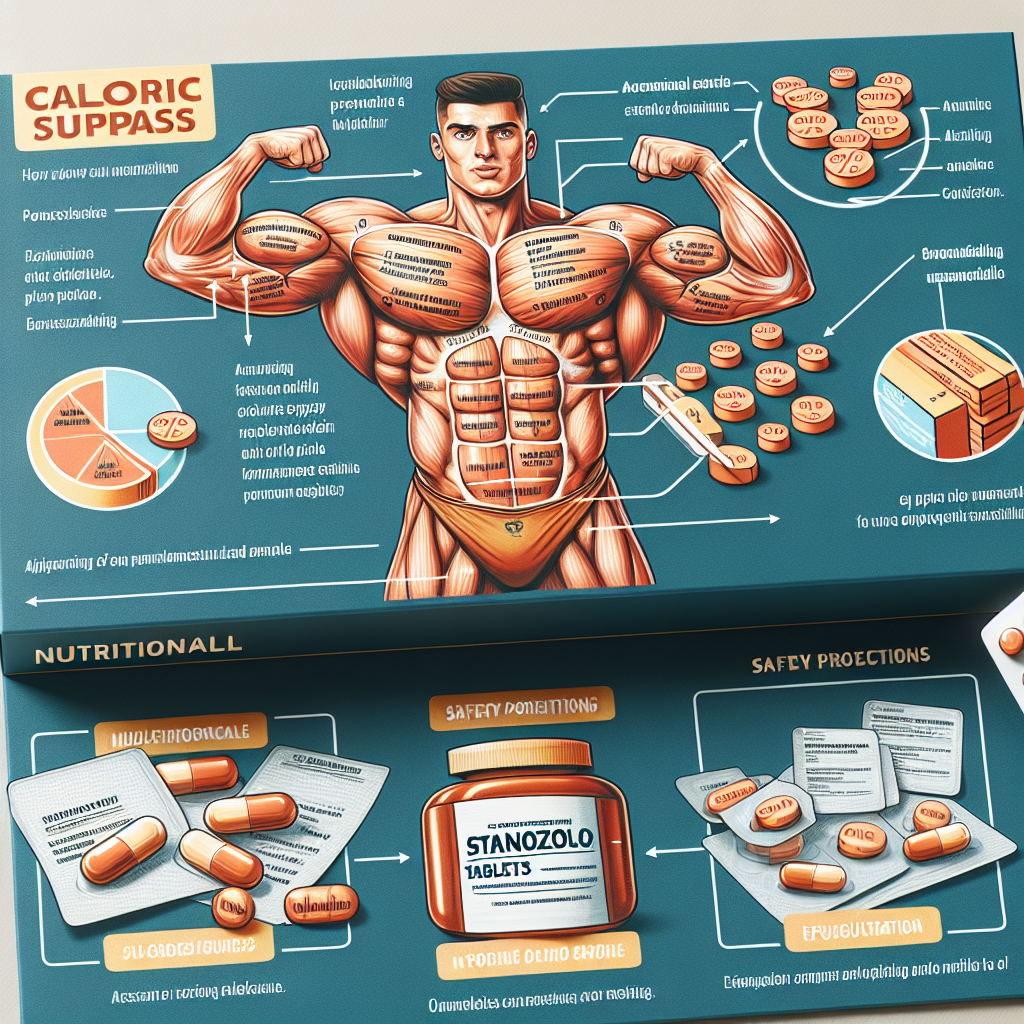 Caloric surplus strategy with stanozololo compresse