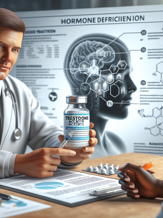 Trestolone acetato in the treatment of hormone deficiency