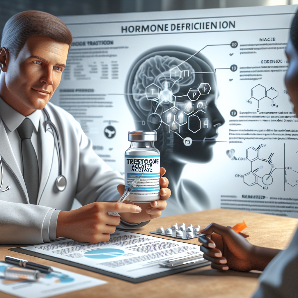 Trestolone acetato in the treatment of hormone deficiency
