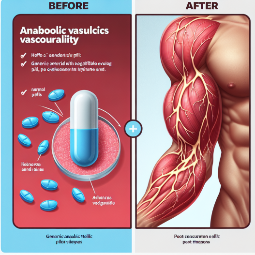 Vascularity enhancement from oxymetholone compresse