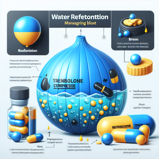 Water retention and trenbolone compresse: managing bloat